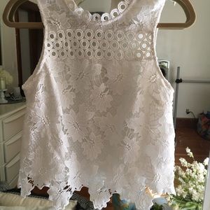 Beautiful Topshop brand lace top